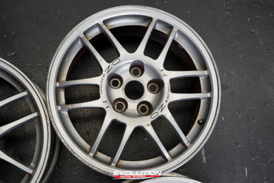 Evo 5 OZ Racing F1 Rims Wheels 17x7.5 +38 5x114.3
