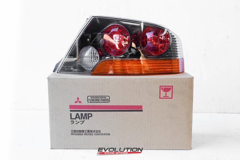Mitsubishi Evolution Evo 9 Tail Light Lamp PAIR Genuine OEM (8330A119, 8330A120)