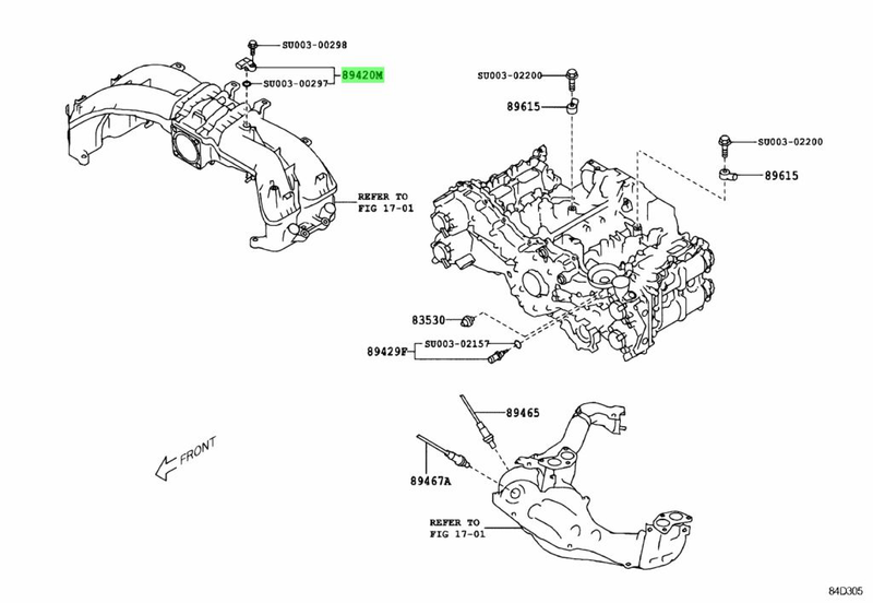 Map Sensor | Suits Toyota 86/ Subaru BRZ