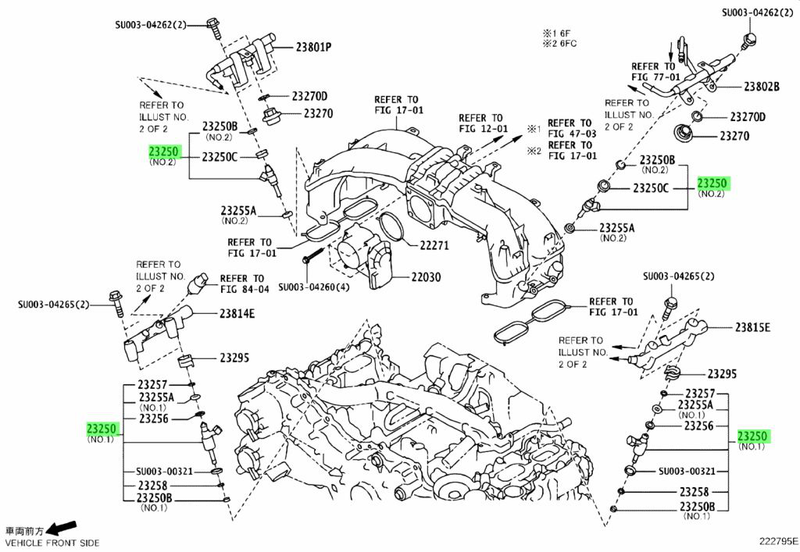 Fuel Injector (Direct) | Suits Toyota 86/ Subaru BRZ