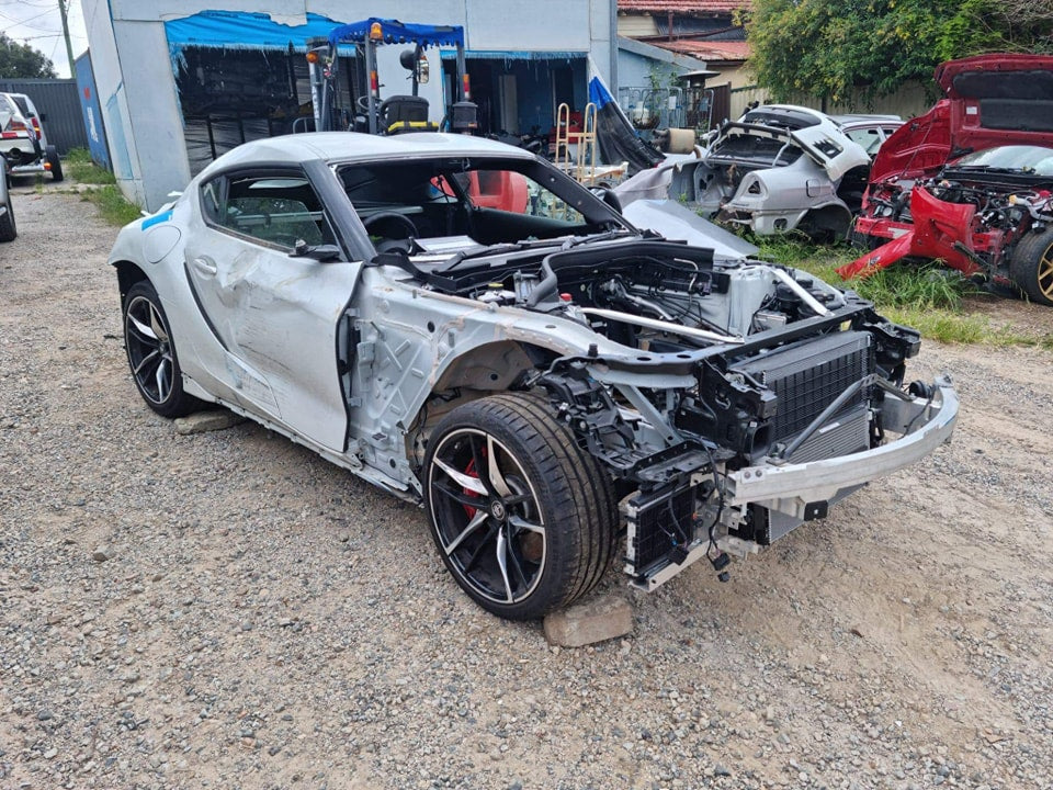 Supra Rear Clam Shell 2021 Toyota GR Supra Rolling Shell - White - Automatic - 1,700kms ...