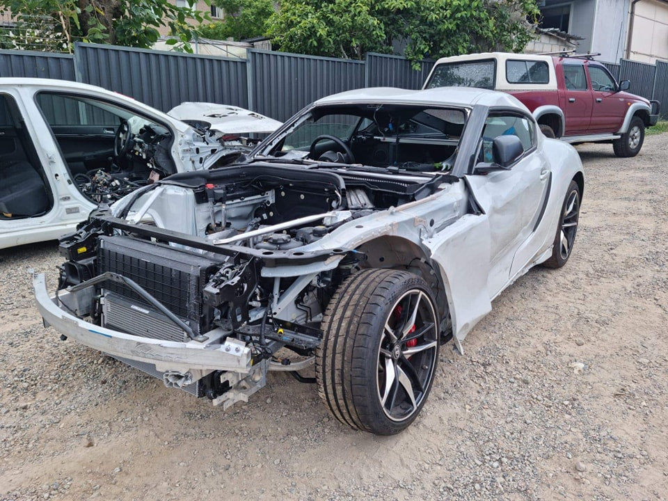 Supra Rear Clam Shell 2021 Toyota GR Supra Rolling Shell - White - Automatic - 1,700kms ...