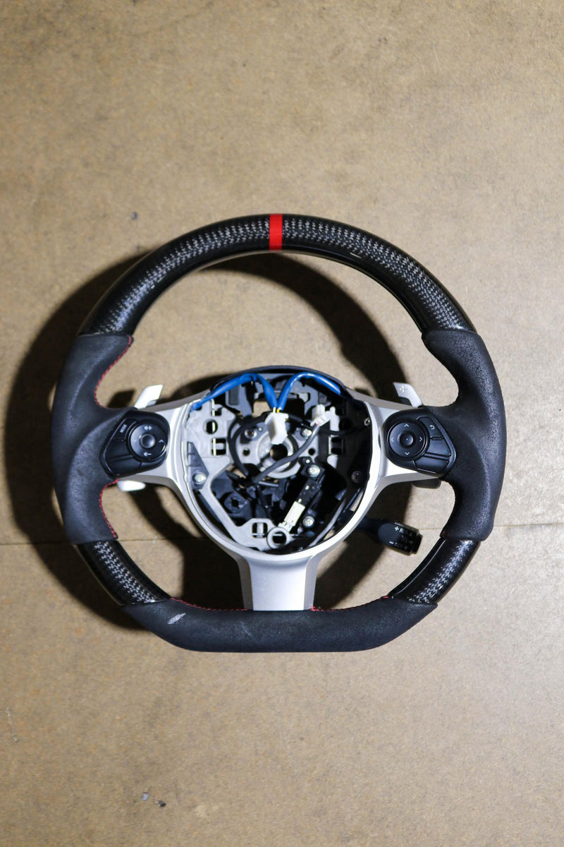 Toyota 86 / Subaru BRZ Carbon & Alcantara Steering Wheel