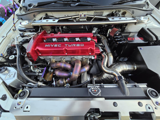 ERS Performance - Turbosmart - PureFab Low Mount Turbo Package for Mitsubishi Evo 4-9