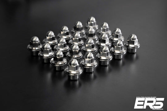 ERS Mitsubishi Evo 4 - 10 Titanium OEM Spec Wheel Nuts