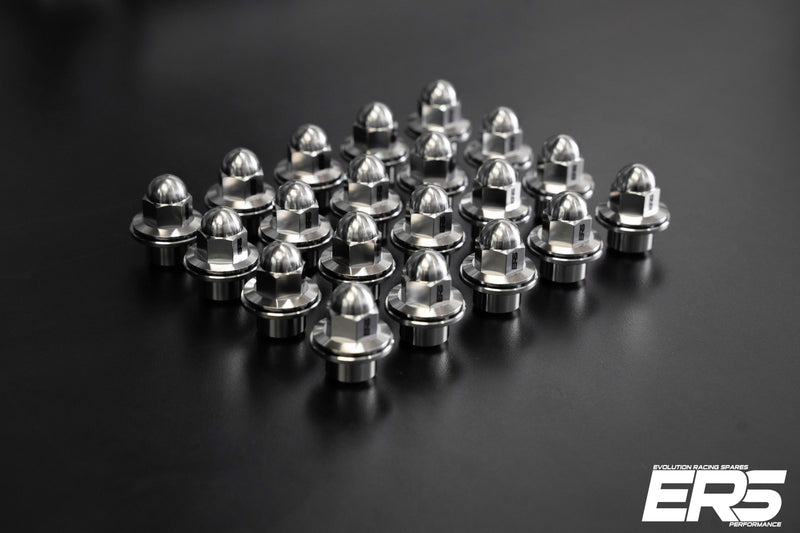 ERS Mitsubishi Evo 4 - 10 Titanium OEM Spec Wheel Nuts