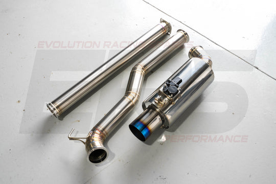 HOOKERFAB 3.5" VAREX Catback Exhaust for Evo 7-9