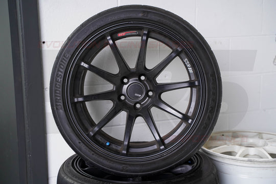 SSR GTV02 FLAT BLACK 18x10.5 +15 5-114.3