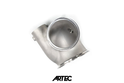 Mitsubishi Evo 4-9 Dump Pipe Adapter for Low Mount V-Band Exhaust Manifold