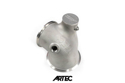 Mitsubishi Evo 4-9 Dump Pipe Adapter for Low Mount V-Band Exhaust Manifold