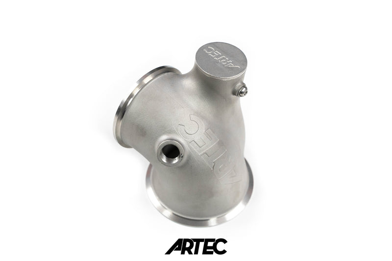 Mitsubishi Evo 4-9 Dump Pipe Adapter for Low Mount V-Band Exhaust Manifold