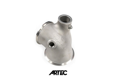 Mitsubishi Evo 4-9 Dump Pipe Adapter for Low Mount V-Band Exhaust Manifold