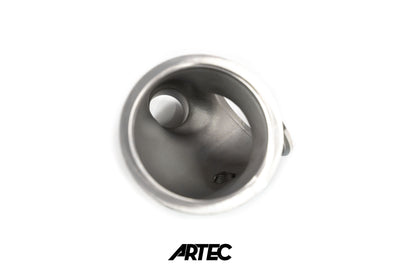 Mitsubishi Evo 4-9 Dump Pipe Adapter for Low Mount V-Band Exhaust Manifold