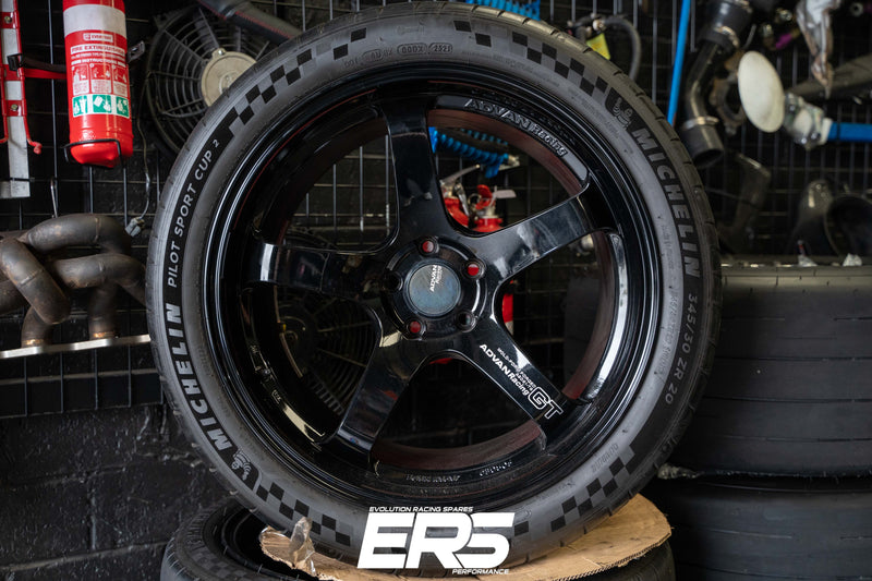 ADVAN Racing GT Wheels Gloss Black 20x12"+20 5×114.3