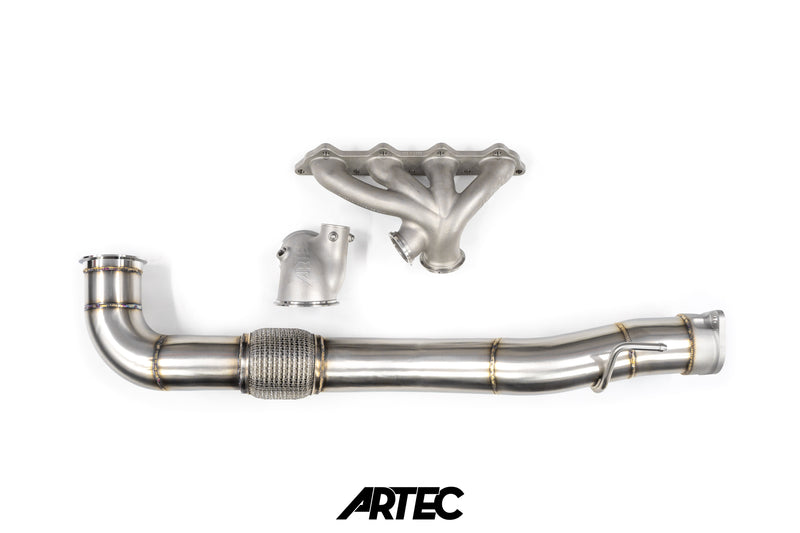 Mitsubishi Evo 4-9 Dump Pipe Adapter for Low Mount V-Band Exhaust Manifold