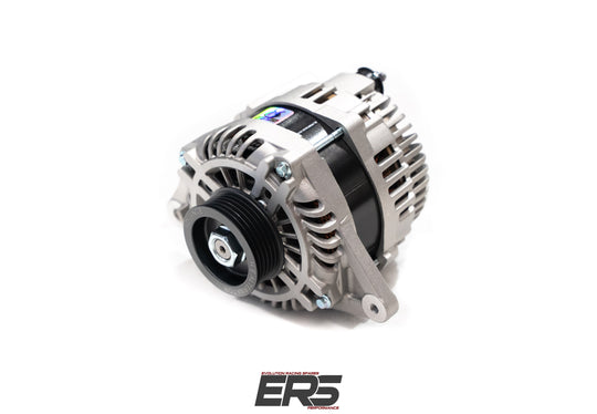 ADVANCE Japan - 150 Amp High Efficiency Alternator for Mitsubishi Evo 4-9 (Silver)