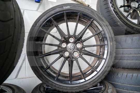 Genuine Toyota GR Yaris Enkei OEM 18×8J +45 Alloy Wheels - Set of 4
