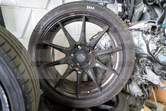 XXR 527 18×8.75J Black Multi-Spoke Alloy Wheels & Pirelli Tyres – Set of 4