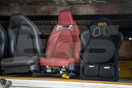 Genuine Toyota GR Supra A90 OEM Red Leather Sports Seat – 2020 J29/DB