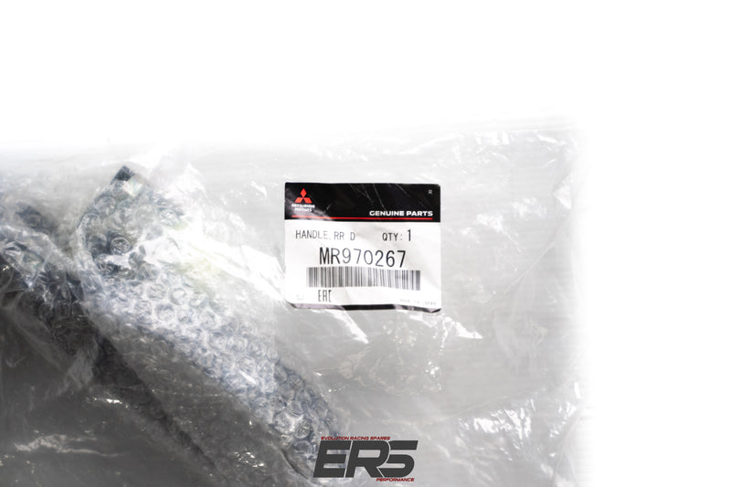 Mitsubishi OEM Black RS Exterior Door Handle for Evo 7/8/9 - Left Rear (MR970267)