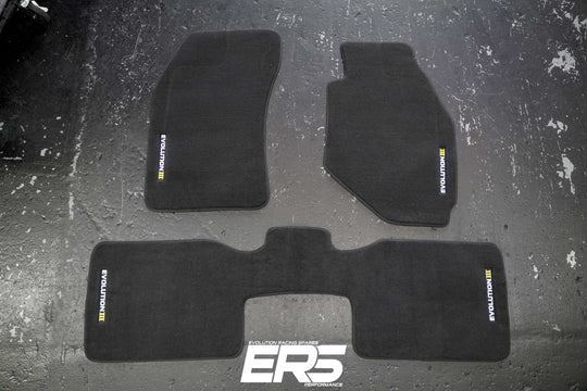 Mitsubishi Evolution 1 2 3 CD9A CE9A Floor Mats RHD for JDM Models