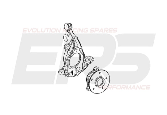 Front Knuckle w/Hub & Bearing | Suits Yaris GR