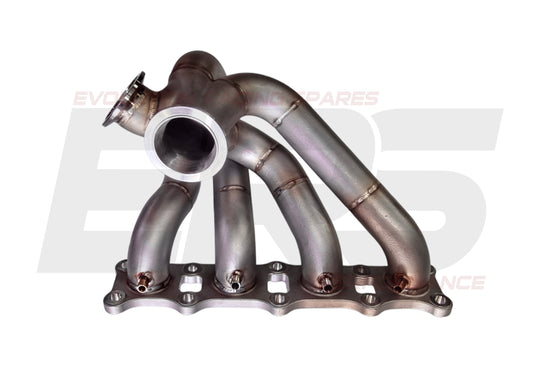 HypeEX Low Mount Tubular V-Band Evo X Exhaust Manifold