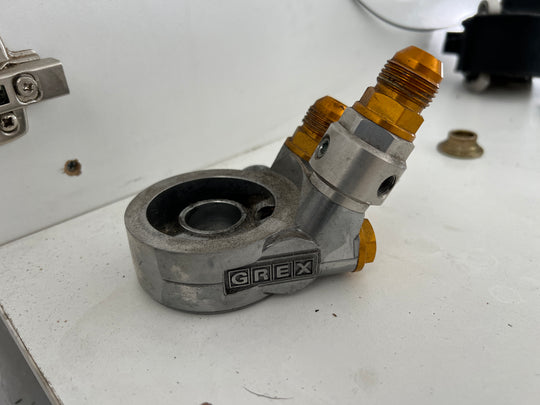 Greddy Oil Sandwich Plate M20x1.5 For Mitsubishi Evo