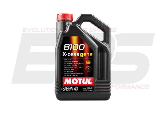 MOTUL 8100 X-CESS GEN2 Engine Oil - 5W-40 - 5L