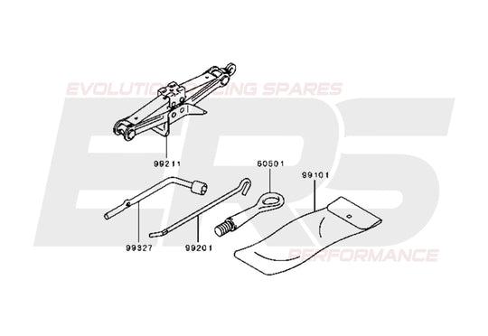 Spare Tool Kit | Suits Lancer Ralliart
