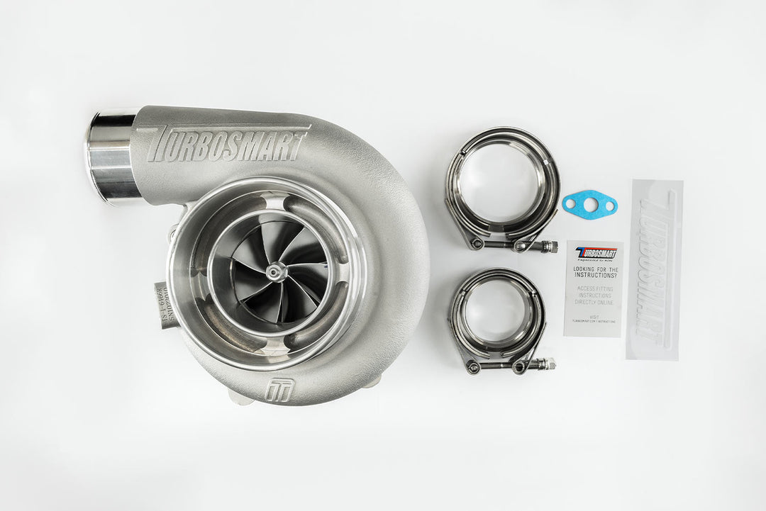 うー Turbosmart - Oil Cooled 6466 Reverse Rotation V-Band Turbocharger