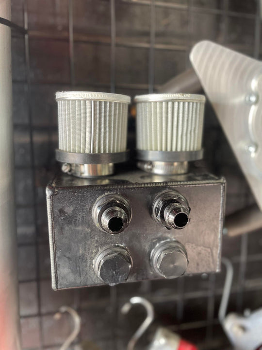 Universal Dual Breather Catch Can