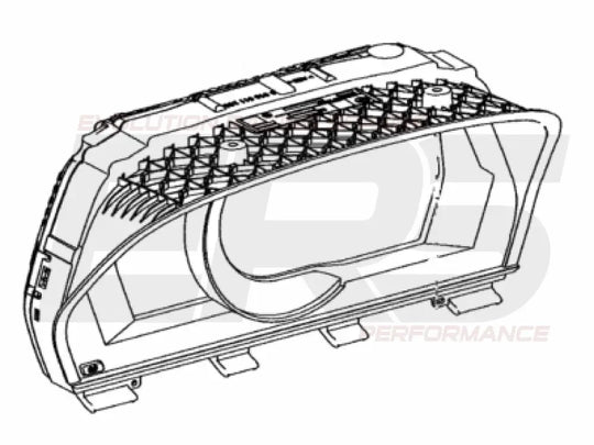 Cluster Combination Meter Assembly suits Toyota GR Supra A90