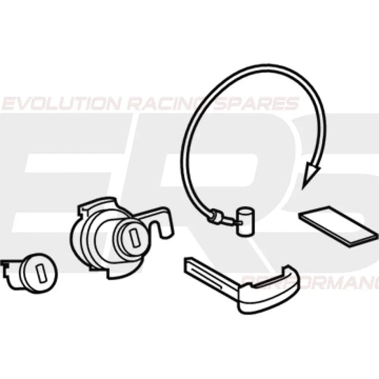 Cylinder & Key Set suits Toyota GR Supra A90