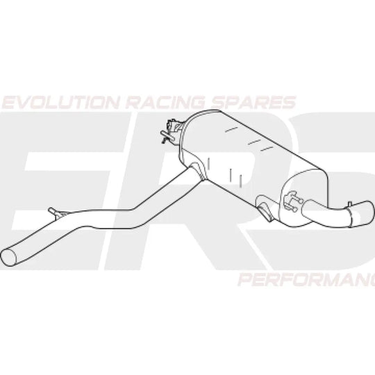 Exhaust Tail Pipe Assembly suits Toyota GR Supra A90