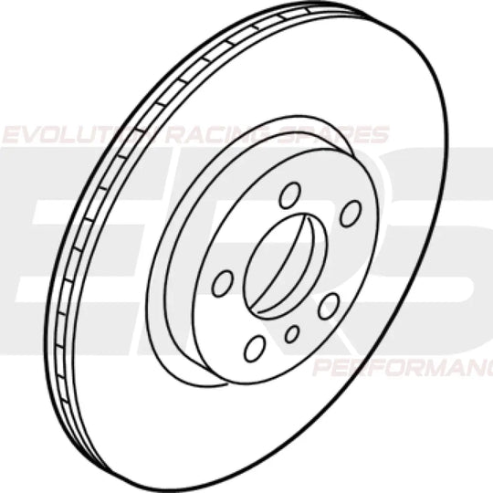 Fr Rh Disc suits Toyota GR Supra A90