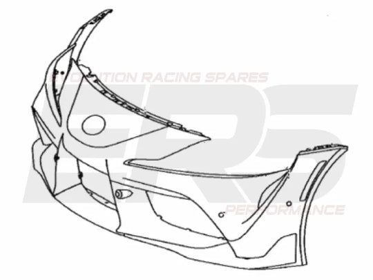 Front Bumper Cover suits Toyota GR Supra A90