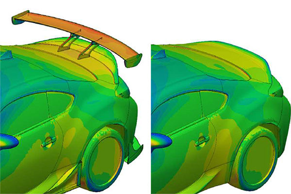 HKS Type S Carbon Rear Wing for Toyota GR86 Subaru BRZ
