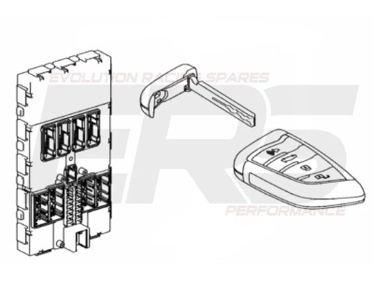 Key Set suits Toyota GR Supra A90