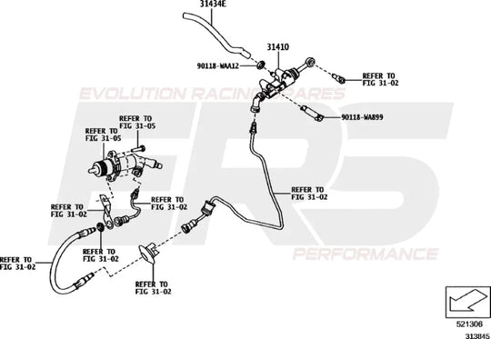 Maste Cylinder Assy suits Toyota GR Supra A90