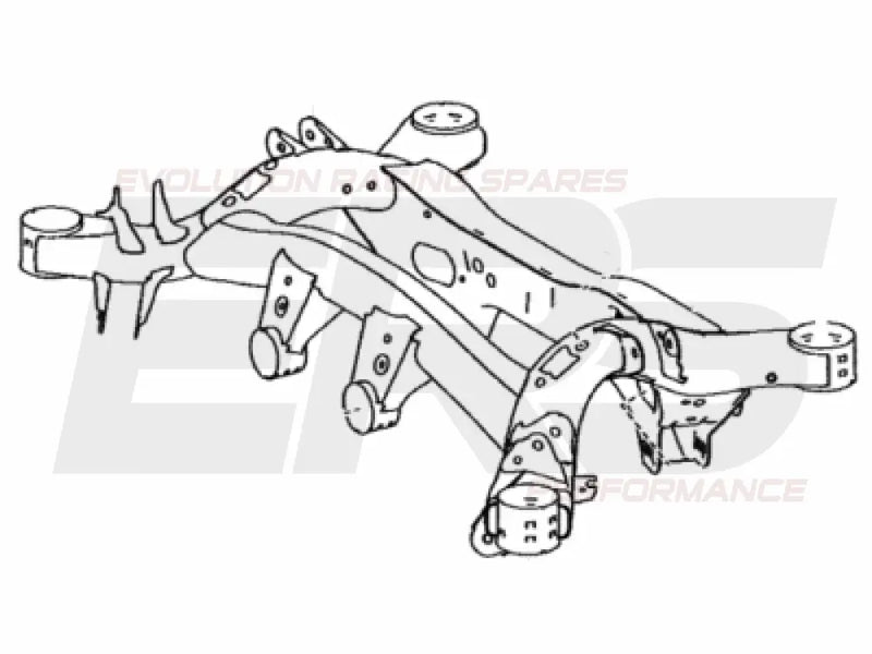 Rear Member Sub-Assembly suits Toyota GR Supra A90 – Evolution Racing ...