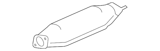 Catalytic Convertor (& Pipe) | Suits Evo 7-9