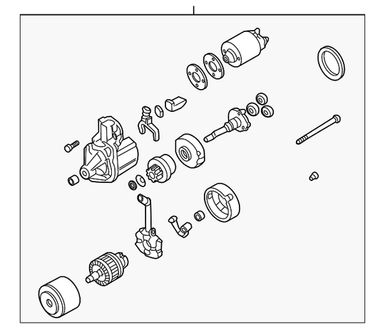 Starter Motor | Suits Evo X & Ralliart