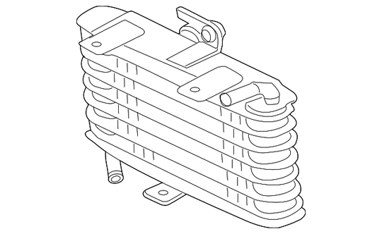 Transmission Oil Cooler | Suits Evo X & Ralliart