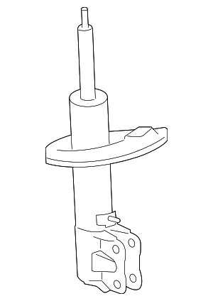 Strut/Shock Absorber (Bilstein) | Suits Evo X