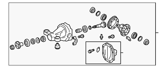 Rear Differential (Y38) | Suits Toyota 86/ Subaru BRZ