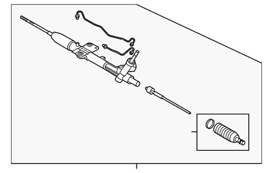Steering Rack (Complete) | Suits Evo X