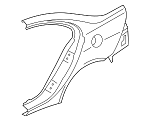 Rear Quarter Panel | Suits Evo X