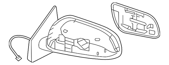 Outer Door handle Passenger | Suits Evo X & Ralliart