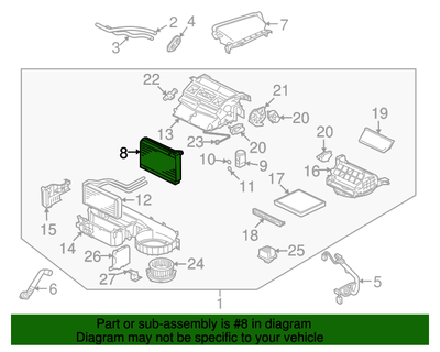 Condensor | Suits Evo X & Ralliart